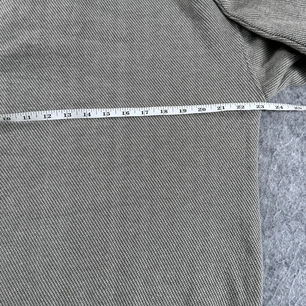 Orvis Mens Medium Elbow Patch Polo Sweatshirt Pullover Textured